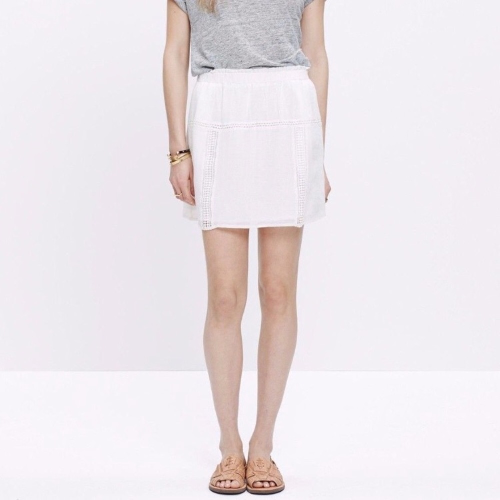 Madewell High Summer Mini Skirt